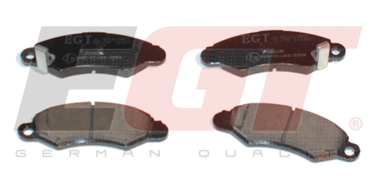 EGT Комплект тормозных колодок, дисковый тормоз 321810EGT