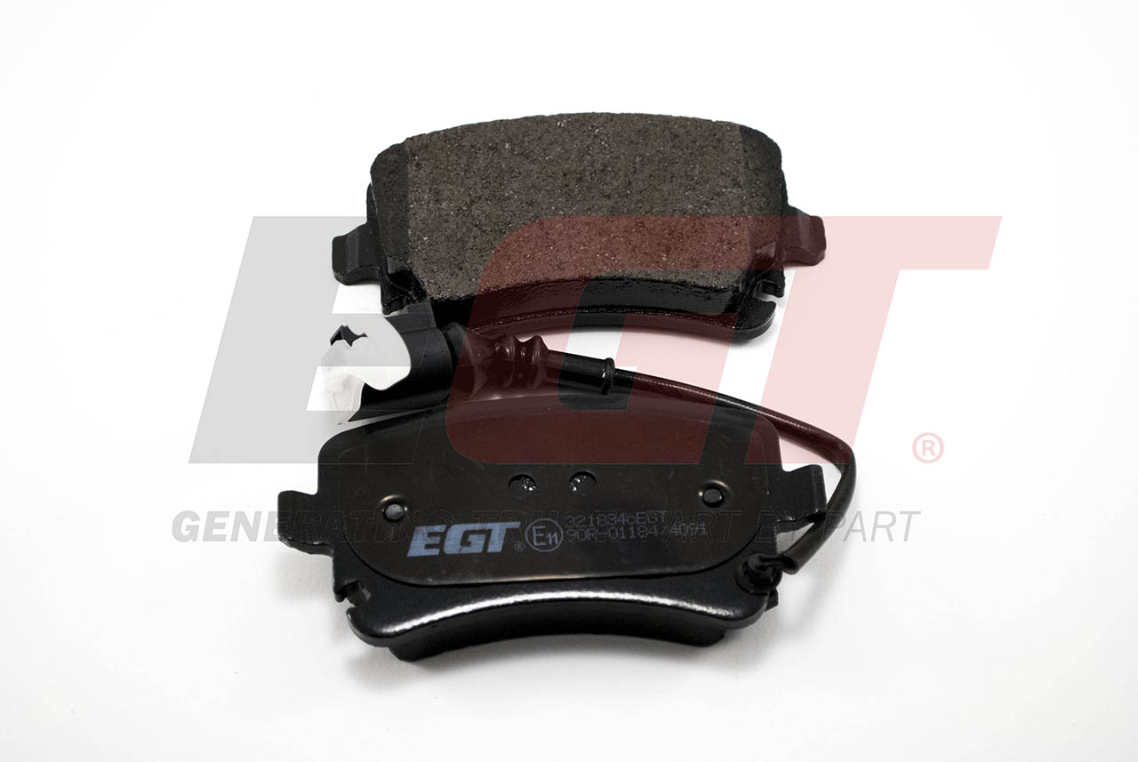 EGT Комплект тормозных колодок, дисковый тормоз 321834CEGT