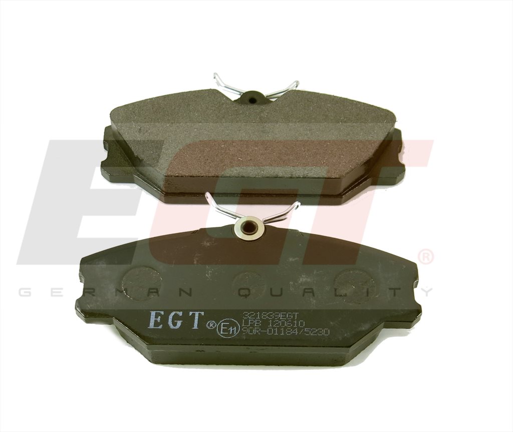 EGT Комплект тормозных колодок, дисковый тормоз 321839EGT
