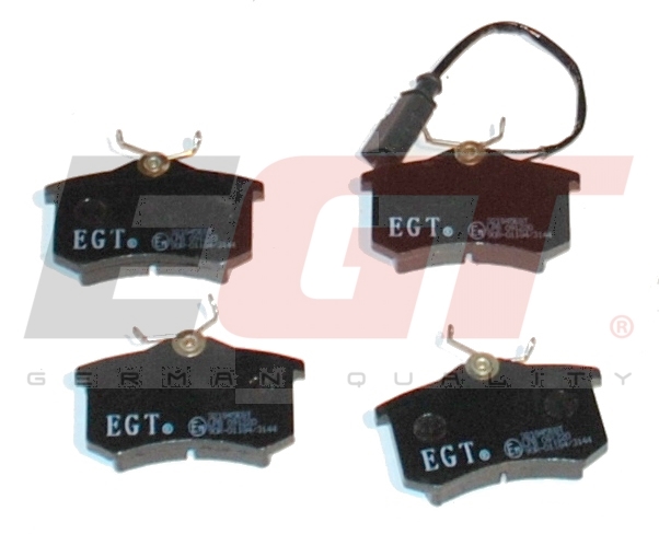 EGT Комплект тормозных колодок, дисковый тормоз 321845EGT