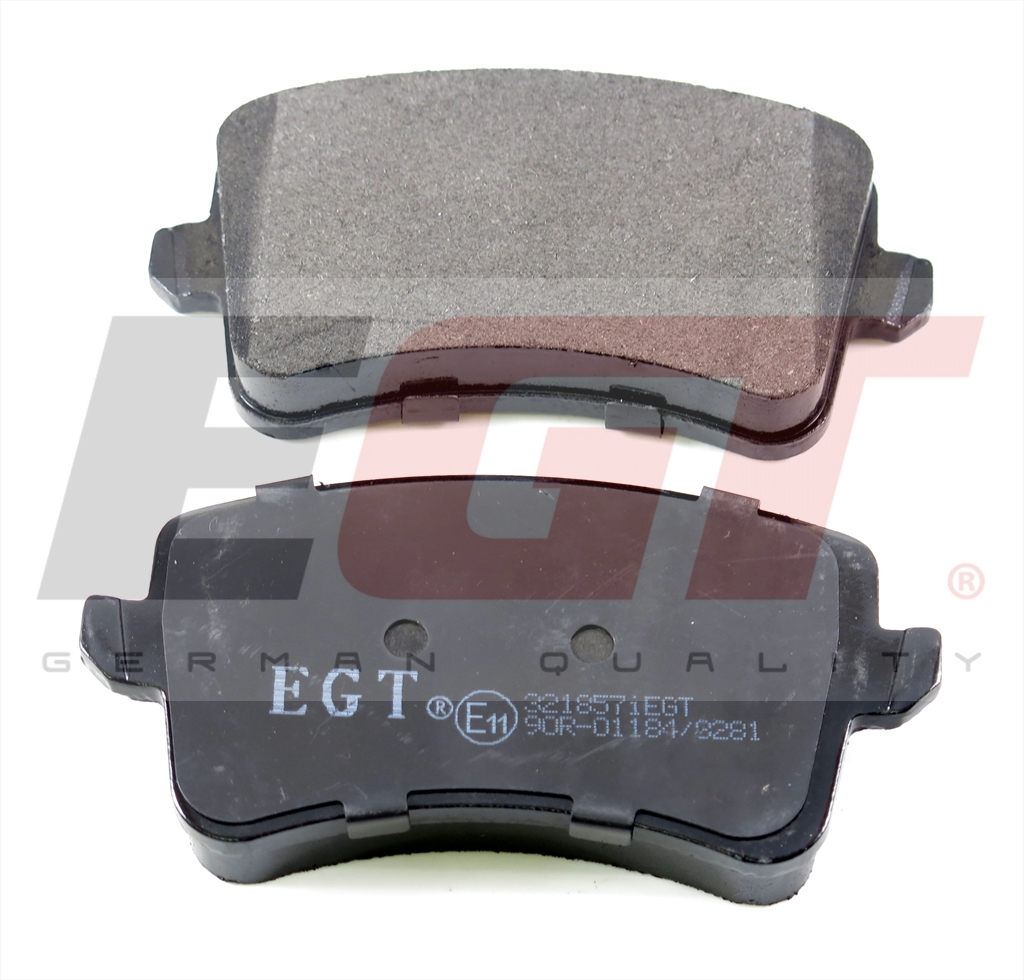 EGT Комплект тормозных колодок, дисковый тормоз 321857IEGT