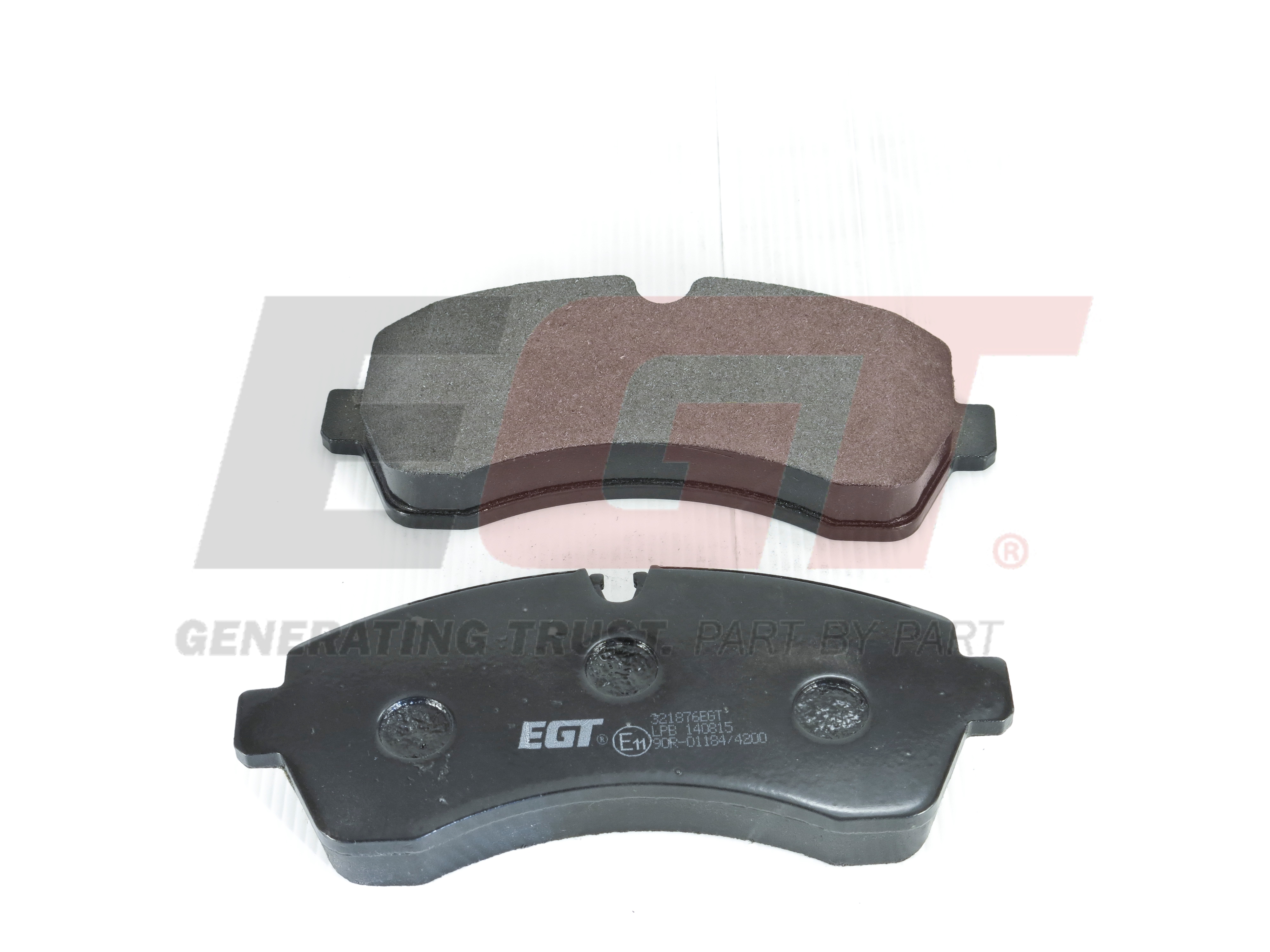EGT Комплект тормозных колодок, дисковый тормоз 321876EGT