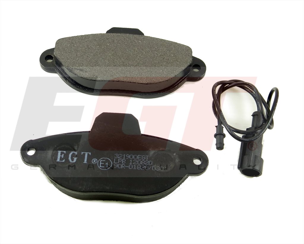 EGT Комплект тормозных колодок, дисковый тормоз 321900EGT