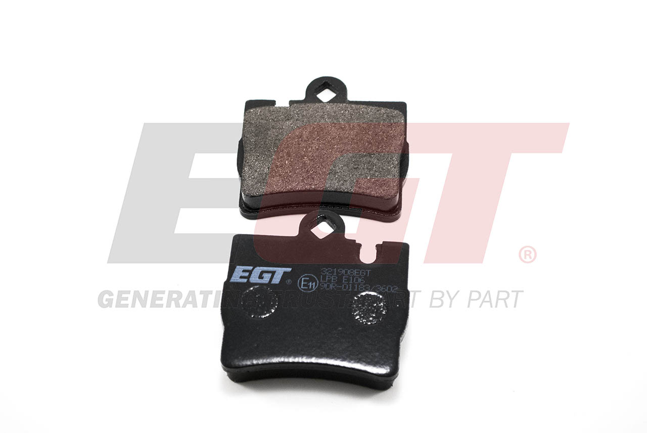 EGT Комплект тормозных колодок, дисковый тормоз 321908EGT