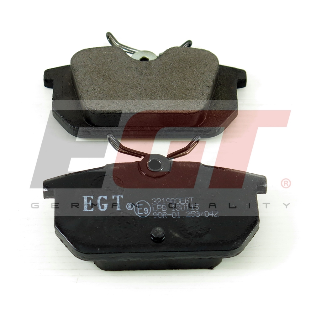 EGT Комплект тормозных колодок, дисковый тормоз 321980EGT