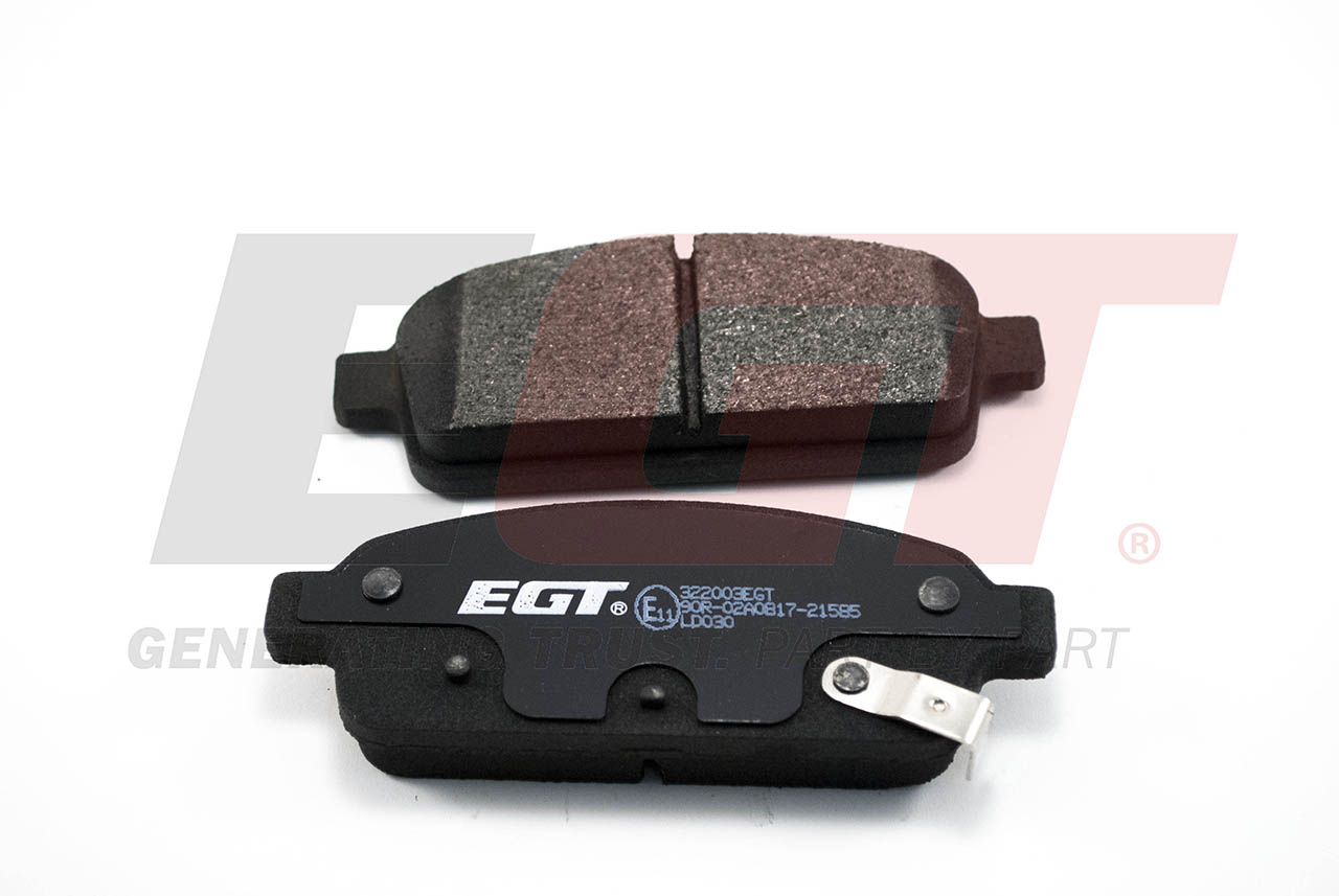 EGT Комплект тормозных колодок, дисковый тормоз 322003EGT