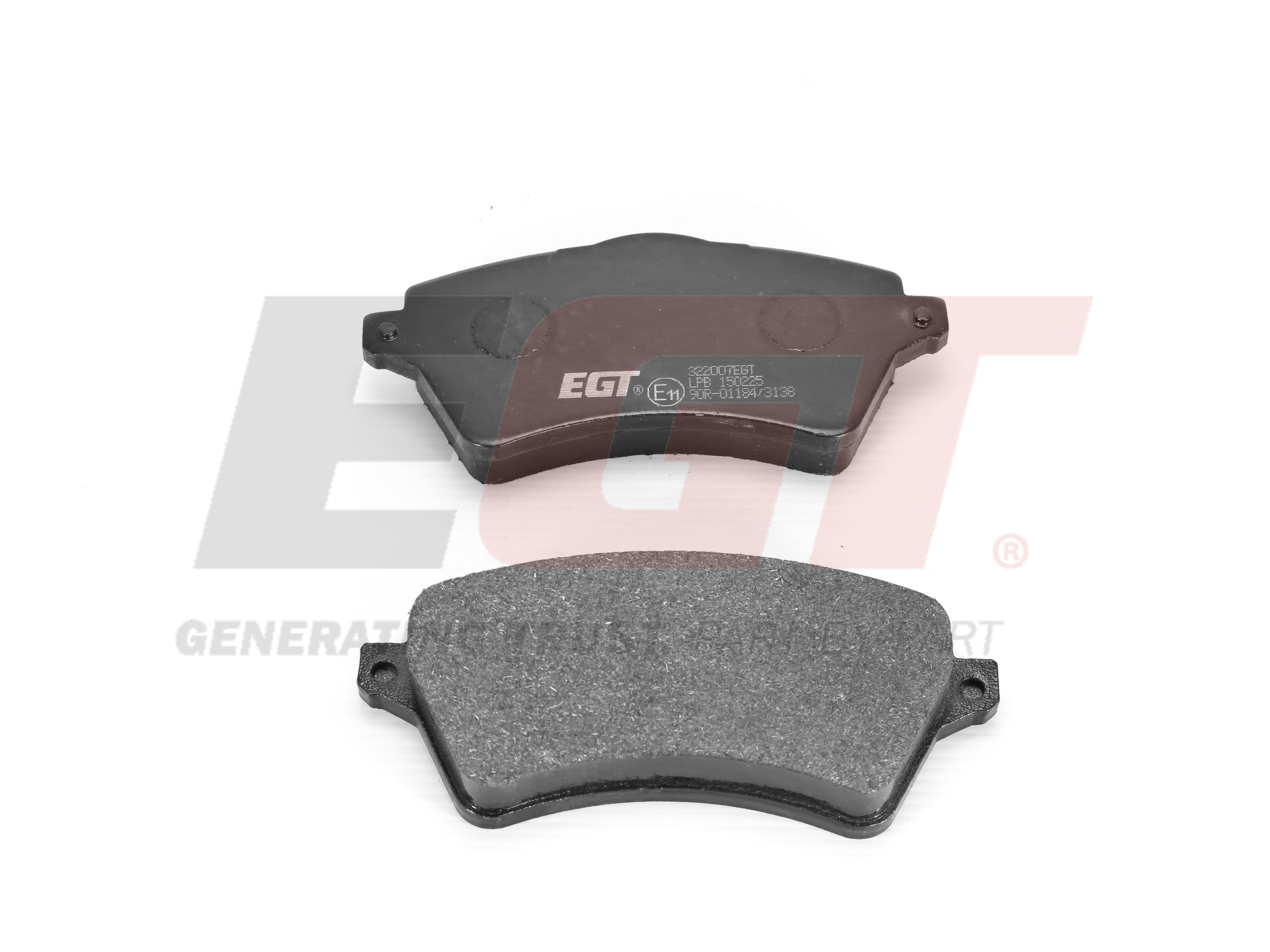 EGT Комплект тормозных колодок, дисковый тормоз 322007EGT