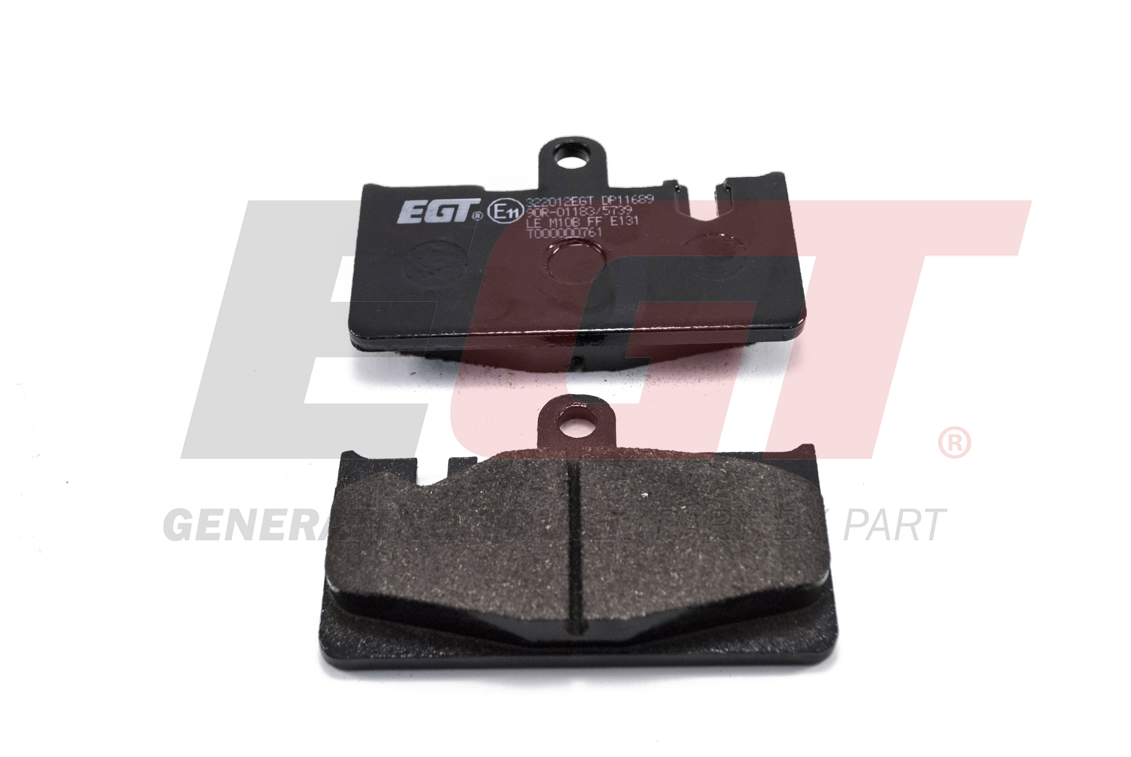 EGT Комплект тормозных колодок, дисковый тормоз 322012EGT