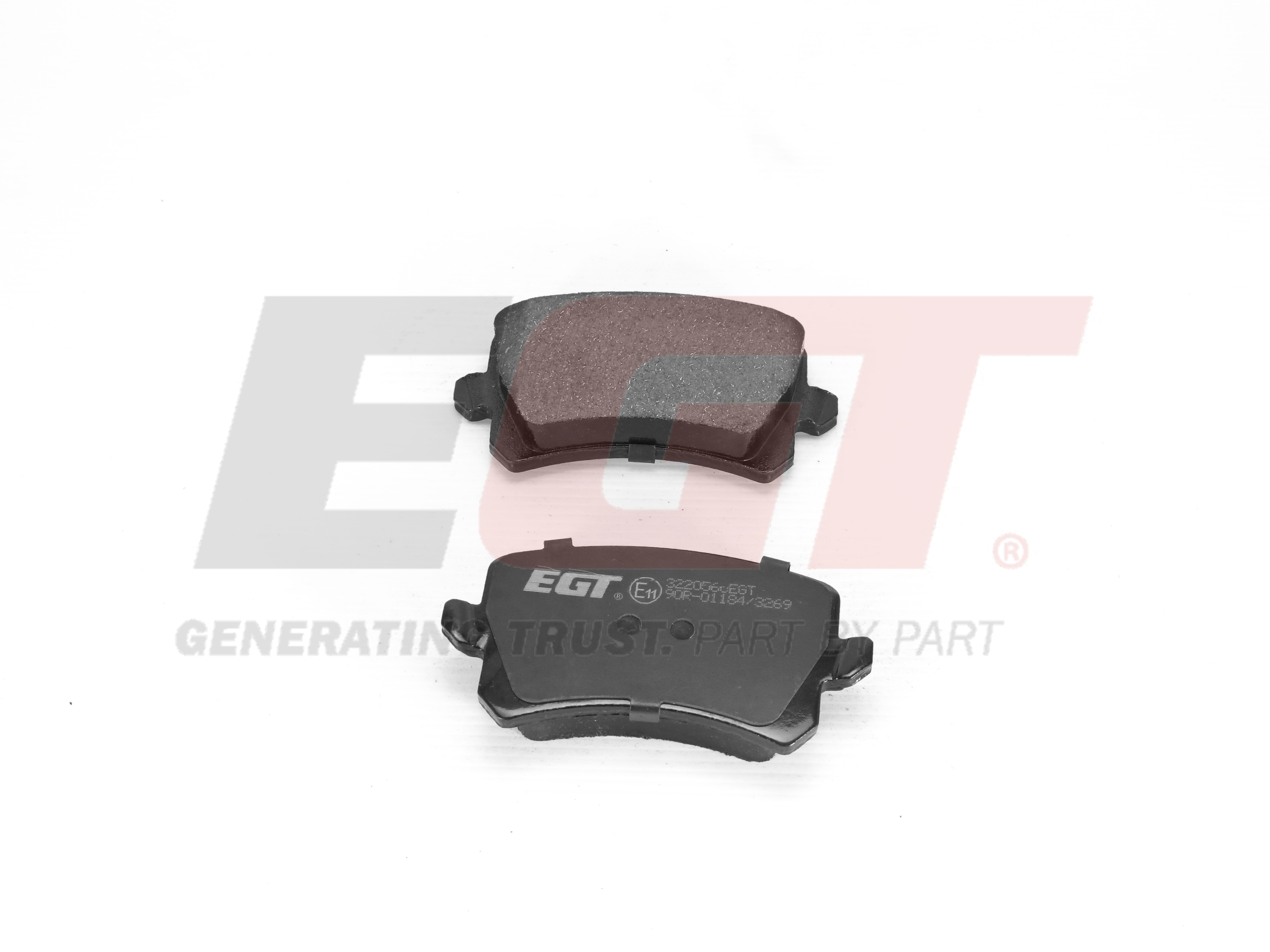EGT Комплект тормозных колодок, дисковый тормоз 322056CEGT