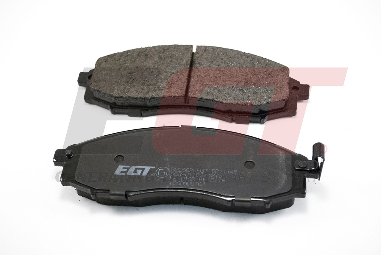 EGT Комплект тормозных колодок, дисковый тормоз 322082CEGT