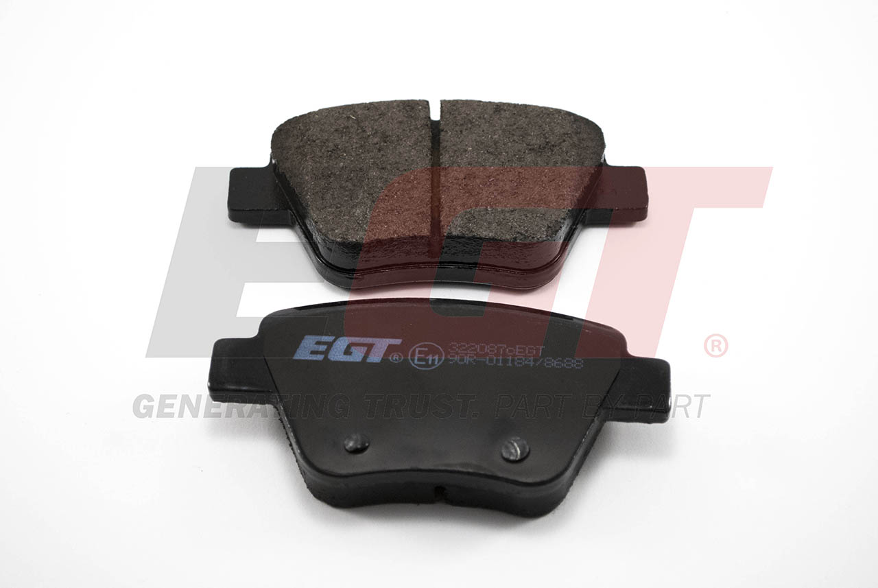 EGT Комплект тормозных колодок, дисковый тормоз 322087CEGT