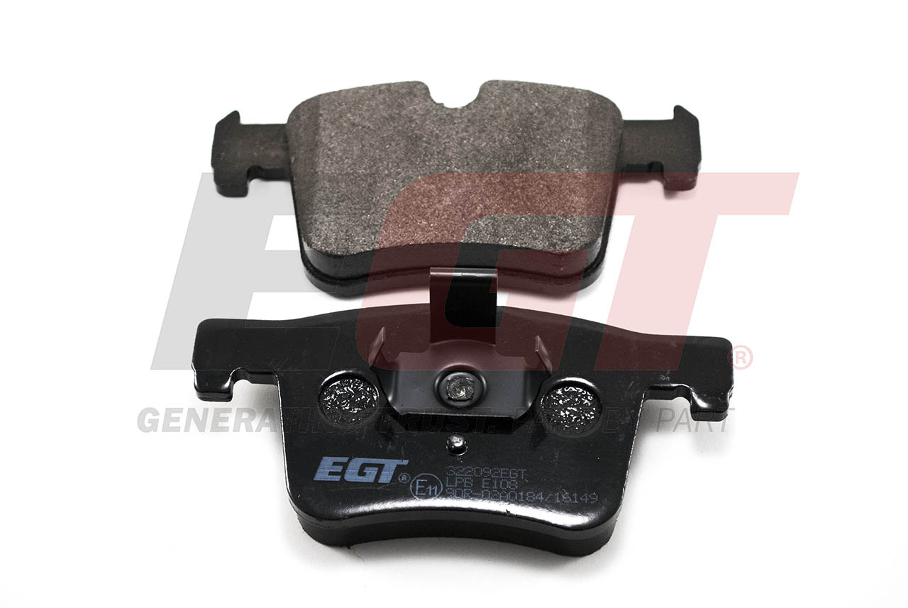 EGT Комплект тормозных колодок, дисковый тормоз 322092EGT