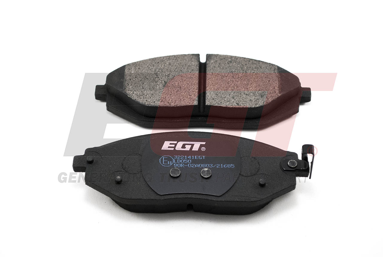 EGT Комплект тормозных колодок, дисковый тормоз 322141EGT