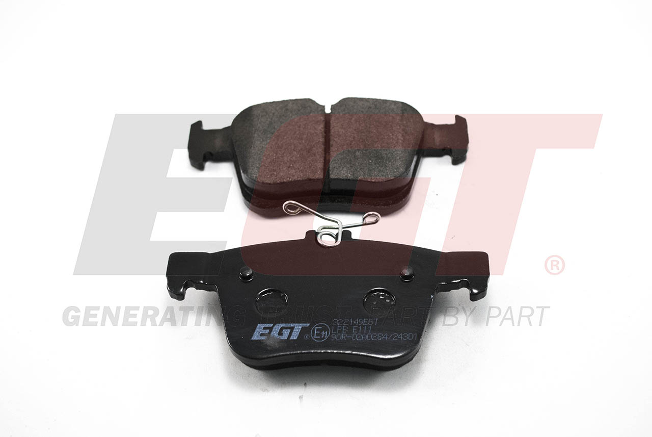 EGT Комплект тормозных колодок, дисковый тормоз 322149EGT
