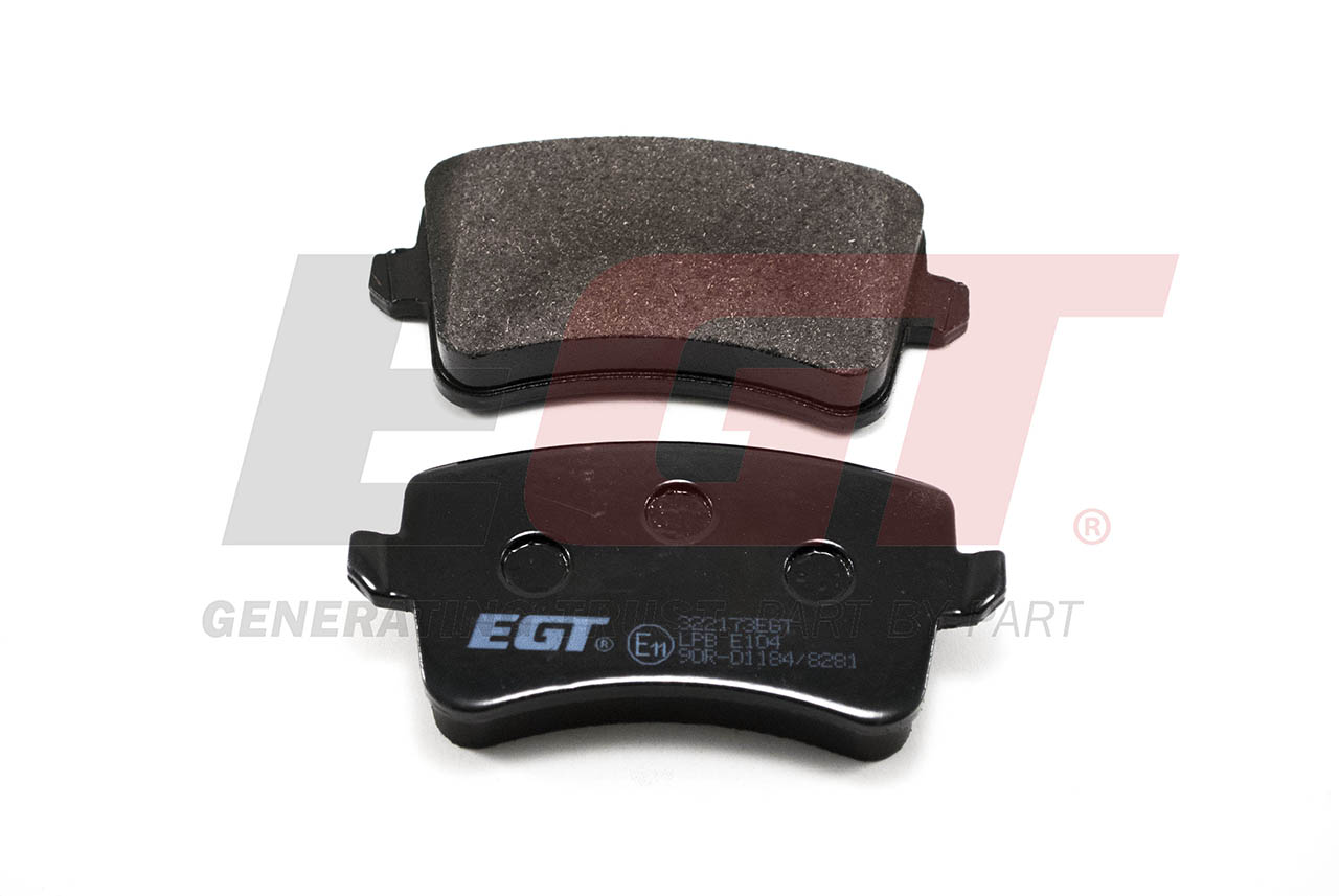 EGT Комплект тормозных колодок, дисковый тормоз 322173EGT