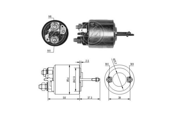 ERA Magnetlülitus,starter 227524