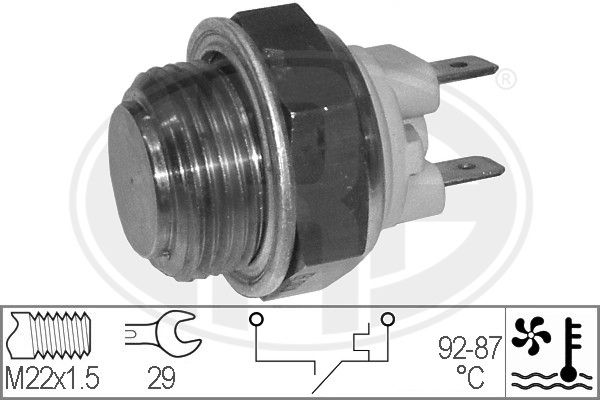 ERA Temperatuurilülitus,radiaatorivent. 330166