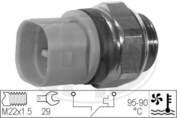 ERA Temperatuurilülitus,radiaatorivent. 330282