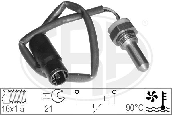 ERA Temperatuurilülitus,radiaatorivent. 330634