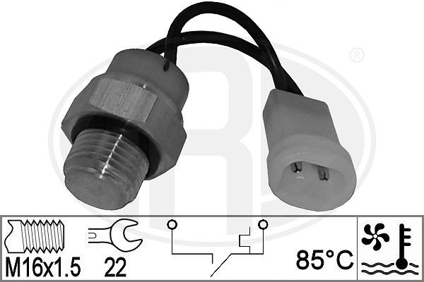 ERA Temperatuurilülitus,radiaatorivent. 330879