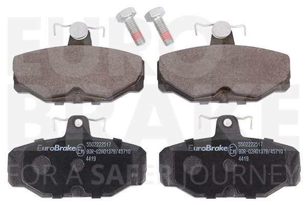 EUROBRAKE Piduriklotsi komplekt,ketaspidur 5502222517