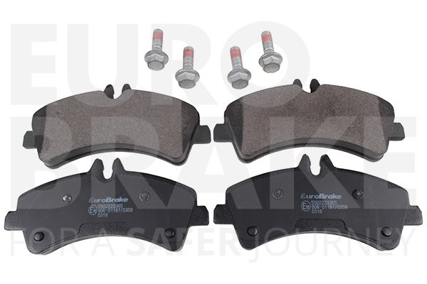 EUROBRAKE Piduriklotsi komplekt,ketaspidur 5502223365