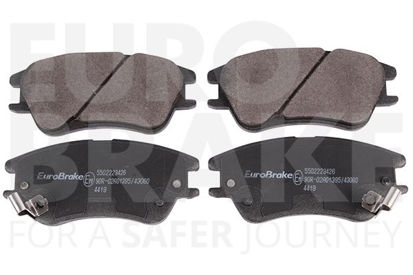 EUROBRAKE Piduriklotsi komplekt,ketaspidur 5502223426