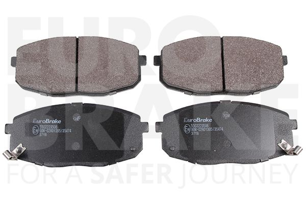 EUROBRAKE Piduriklotsi komplekt,ketaspidur 5502223506