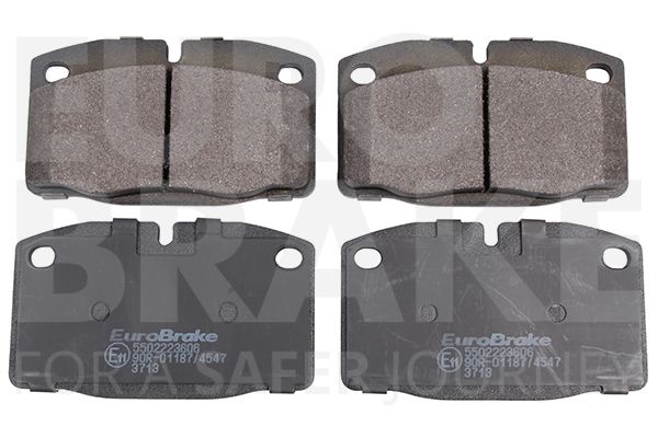 EUROBRAKE Комплект тормозных колодок, дисковый тормоз 5502223606