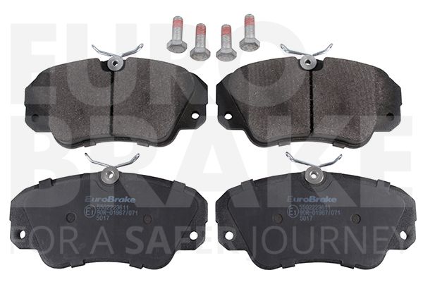 EUROBRAKE Piduriklotsi komplekt,ketaspidur 5502223611