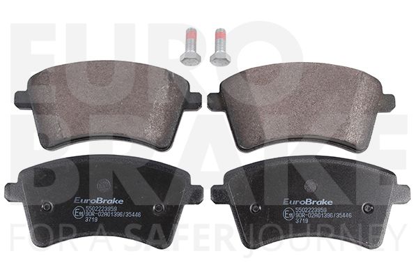 EUROBRAKE Комплект тормозных колодок, дисковый тормоз 5502223959