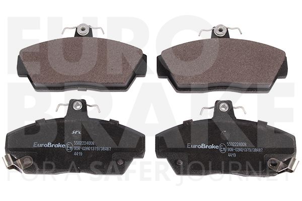 EUROBRAKE Piduriklotsi komplekt,ketaspidur 5502224008