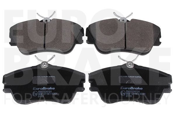 EUROBRAKE Piduriklotsi komplekt,ketaspidur 5502224731