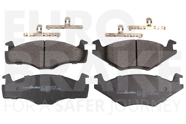 EUROBRAKE Piduriklotsi komplekt,ketaspidur 5502224735