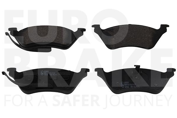 EUROBRAKE Piduriklotsi komplekt,ketaspidur 5502229321