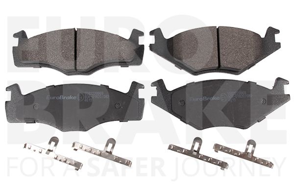 EUROBRAKE Piduriklotsi komplekt,ketaspidur 5502229969