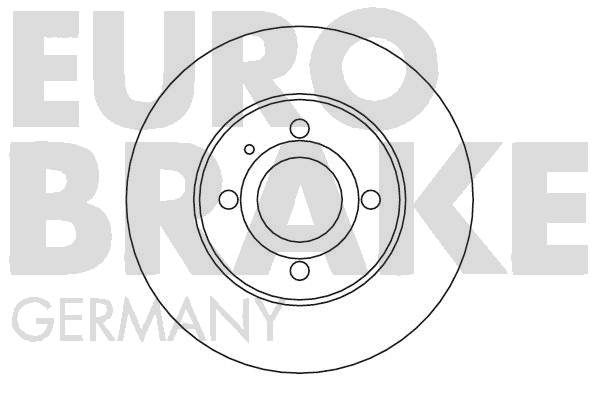 EUROBRAKE Тормозной диск 5815201011