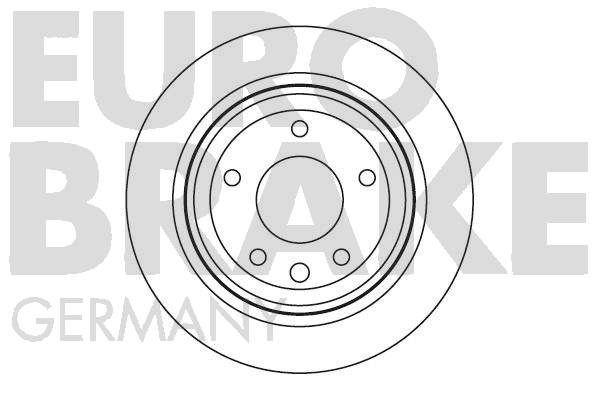 EUROBRAKE Тормозной диск 5815201218