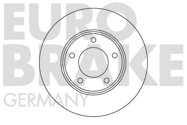 EUROBRAKE Тормозной диск 5815201220