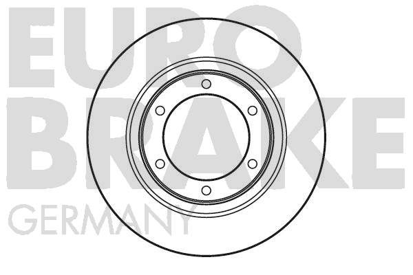 EUROBRAKE Тормозной диск 5815201901