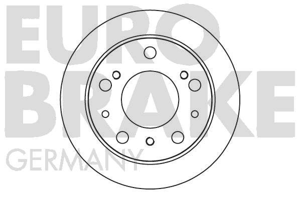 EUROBRAKE Тормозной диск 5815202309