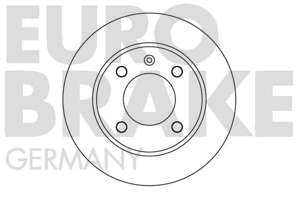 EUROBRAKE Тормозной диск 5815202525