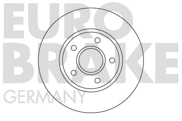 EUROBRAKE Тормозной диск 5815202538