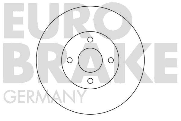 EUROBRAKE Тормозной диск 5815202578