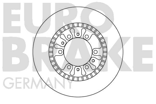 EUROBRAKE Тормозной диск 5815203028