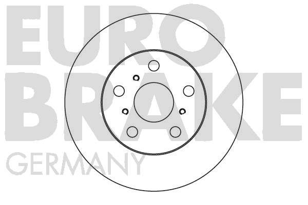 EUROBRAKE Тормозной диск 5815204516