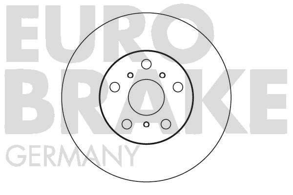 EUROBRAKE Тормозной диск 5815204538