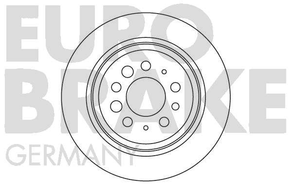 EUROBRAKE Тормозной диск 5815204803