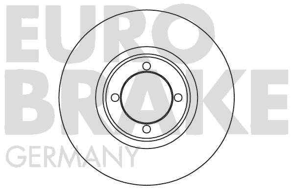 EUROBRAKE Тормозной диск 5815204811