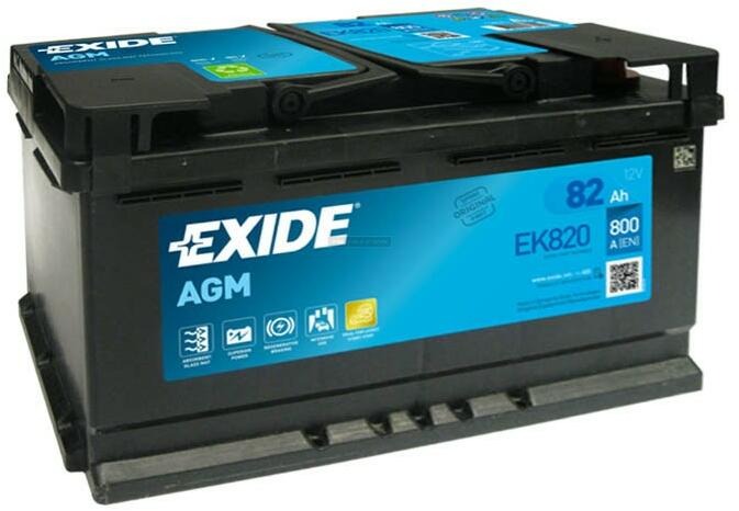 EXIDE Käivitusaku EK820